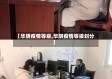 【华阴疫情等级,华阴疫情等级划分】
