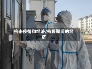 抗击疫情和经济/抗疫期间的经济