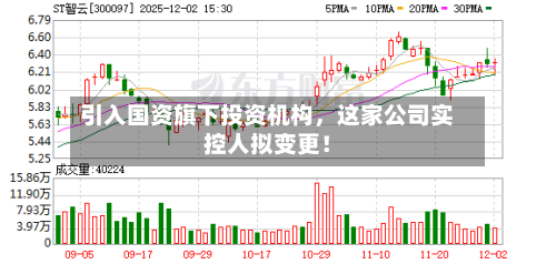 引入国资旗下投资机构，这家公司实控人拟变更！-第2张图片