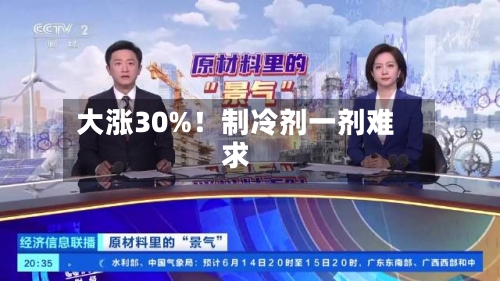 大涨30%!制冷剂一剂难求-第1张图片