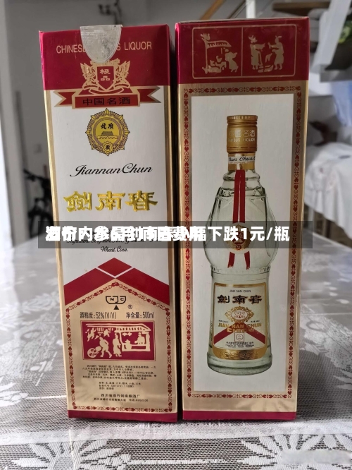 酒价内参6月15日费用
发布:水晶剑南春小幅下跌1元/瓶-第1张图片