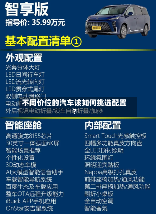 不同价位的汽车该如何挑选配置?-第1张图片